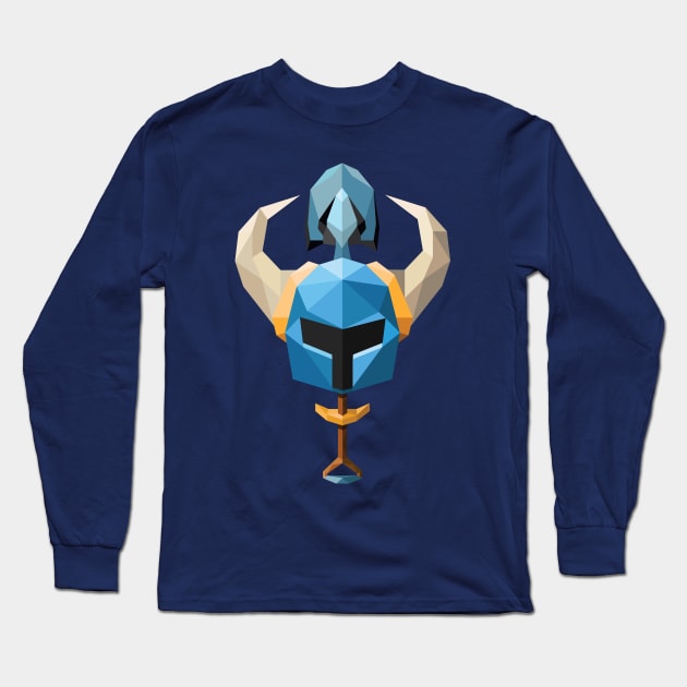 Knight of the Shovel Long Sleeve T-Shirt by Calfrills